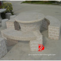 yard decoration stone table and bench